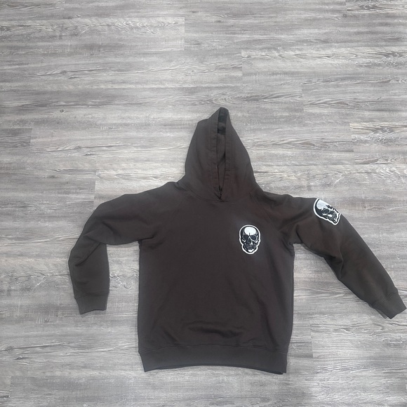 Number(N)ine Double Skull Hoodie - Picture 1 of 3